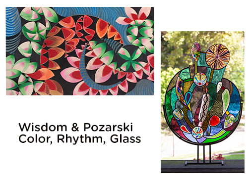 Wisdom & Pozarski Color, Rhythm, Glass